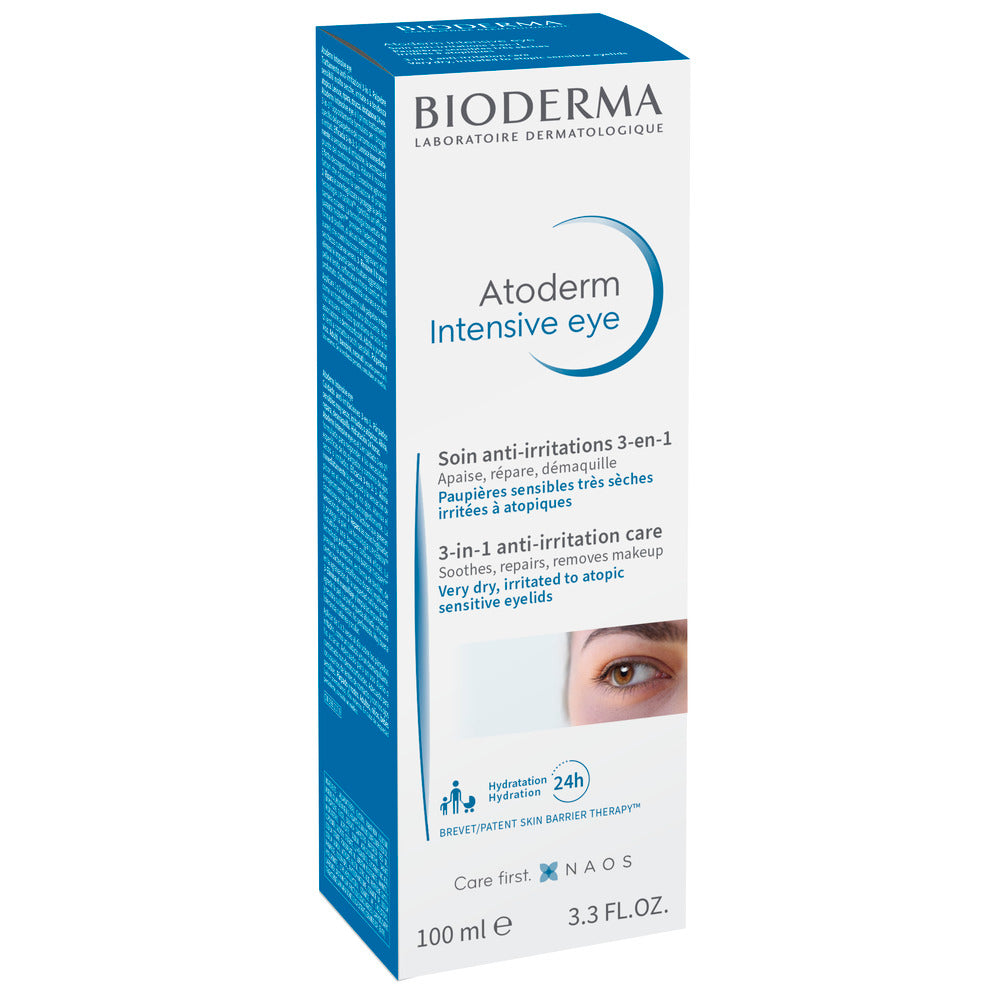 Bioderma Atoderm Intensive Eye cream packaging on a white background