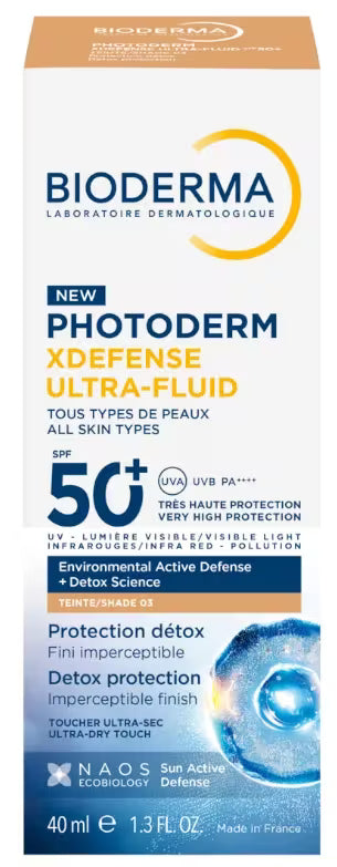 Bioderma Photoderm XDefense Ultra-Fluid SPF 50+ T03 Golden