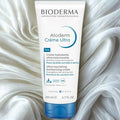 Bioderma Atoderm Crème Ultra tube on a white fabric background