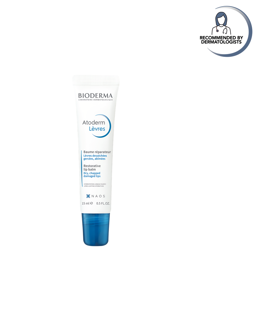 Bioderma Atoderm Lévres lip balm on a white background
