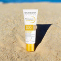 Bioderma Photoderm Fluide MAX sunscreen tube on a white background