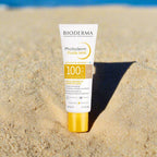 Bioderma Photoderm Fluide MAX sunscreen tube on a white background