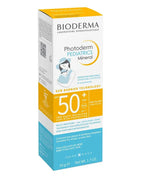 Bioderma Photoderm Pediatrics Mineral sunscreen packaging on a white background