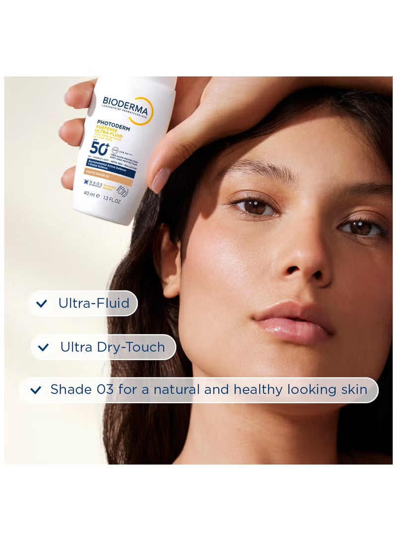 Bioderma Photoderm XDefense Ultra-Fluid SPF 50+ T03 Golden