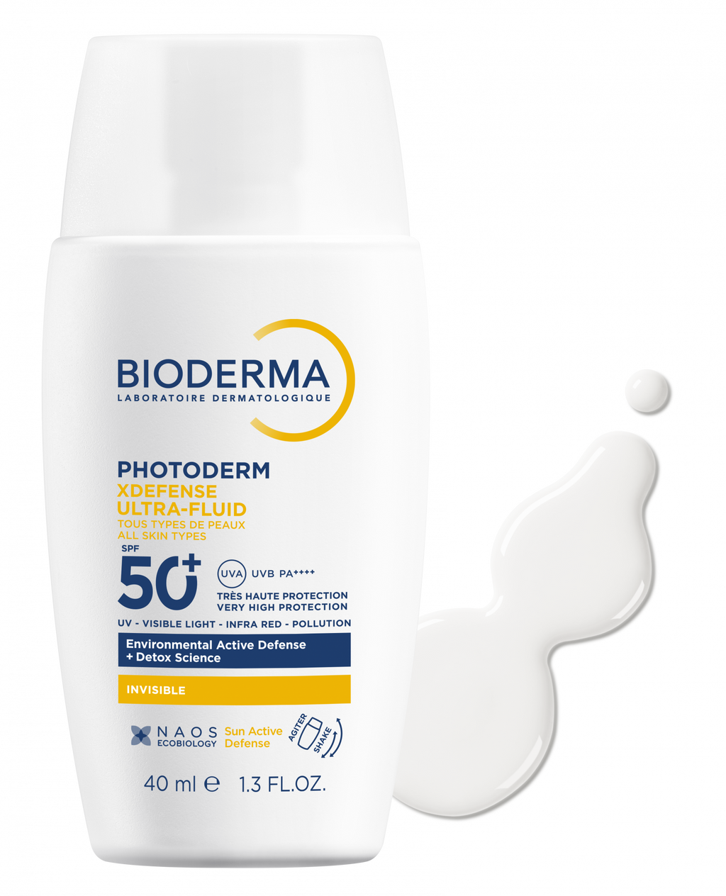 Bioderma Photoderm sunscreen bottle with a white background
