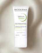 Bioderma Sébium Global skincare product on a beige background