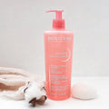 Bioderma bottle of Sensibio Gel moussant on a light background