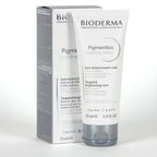 Bioderma skincare product and packaging on a white background