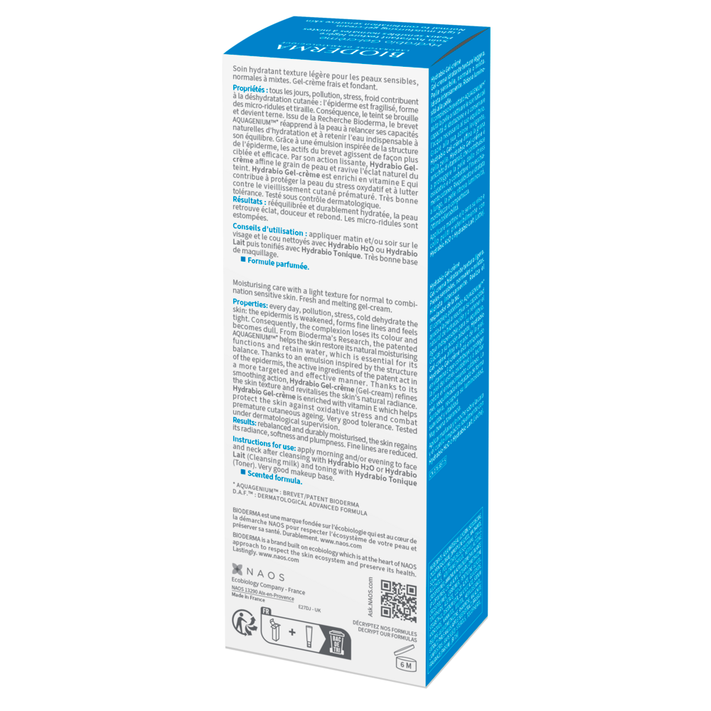 Blue box with text on a white background