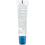 Lip balm container with text on a white background