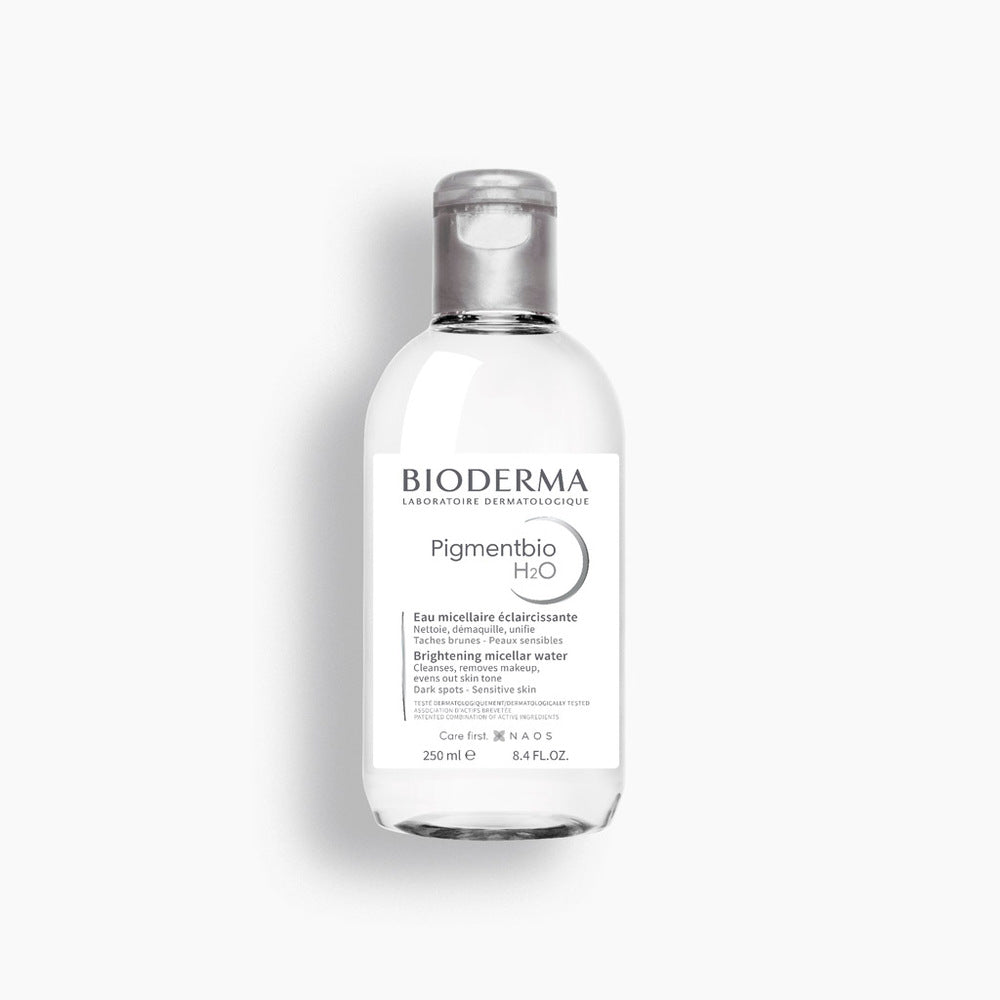 Bioderma skincare bottle on a white background