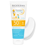 Bioderma Photoderm Pediatrics Lait sunscreen tube on a white background