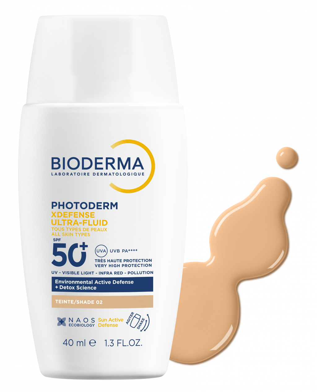 Photoderm Xdefense Ultra fluid SPF50+ T02 Light 40ml.