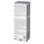 Product packaging with text and QR code on a white background