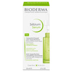 Bioderma Sébium Serum packaging on a white background